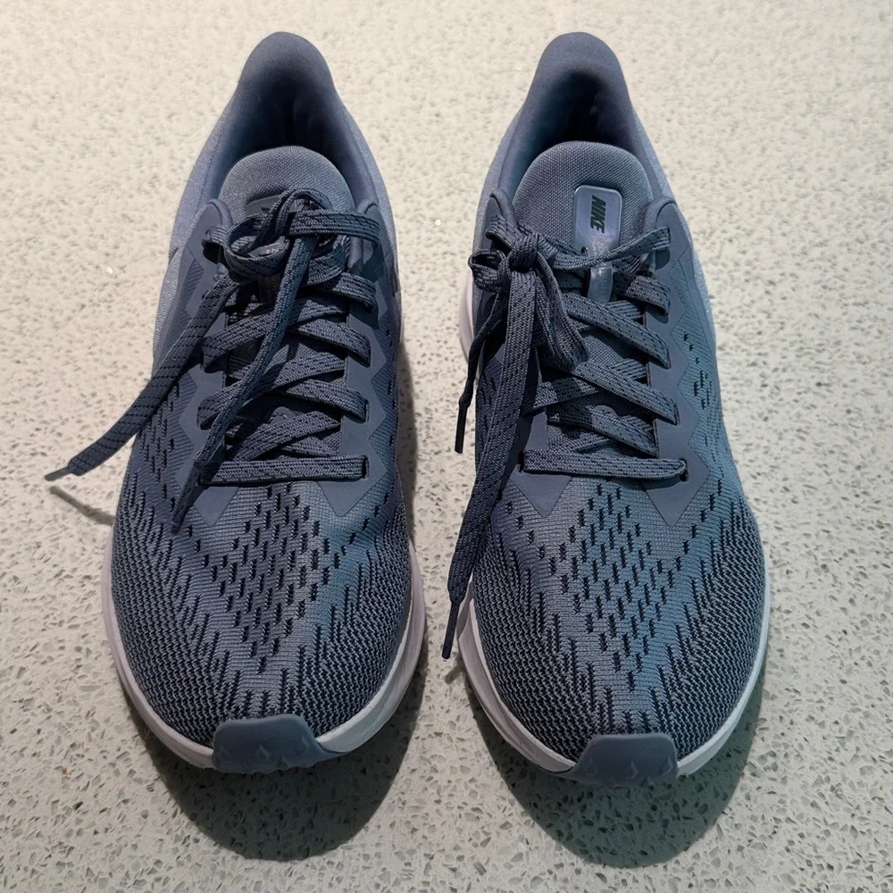 Nike Womens Air Zoom Winflo 6 AQ8228-400 Blue Running Shoes Sneakers Size 7
